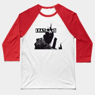 Black kratos Baseball T-Shirt